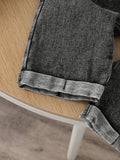 Buy SHEIN Baby Boy Plain Crew Neck Long Sleeve Top And Overalls 2-Piece Outfit, Casual Clothes in Pakistan