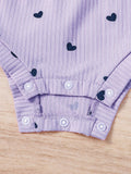 Buy SHEIN Baby Girl Heart Print Cami Combo Bodysuit Dress & Headband in Pakistan