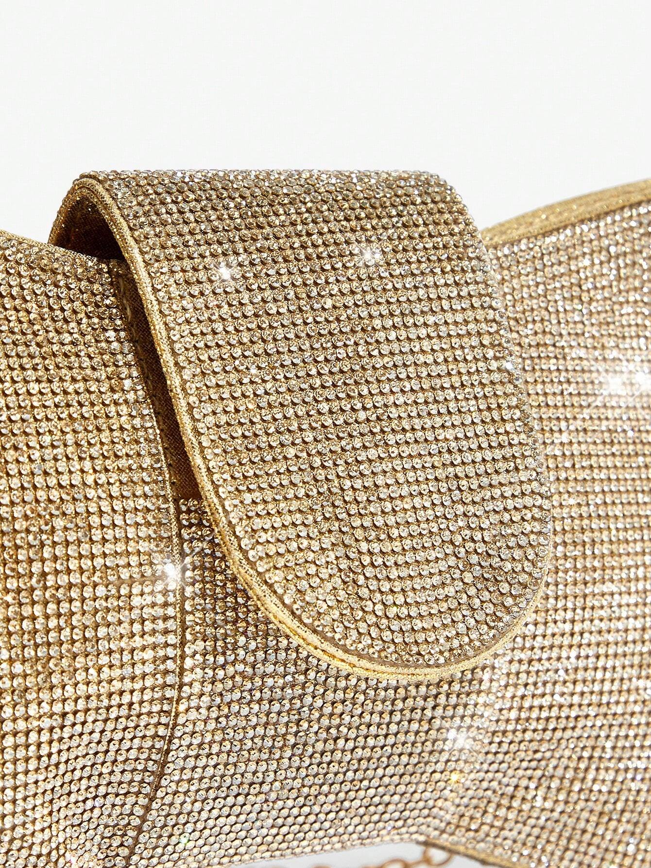 Buy SHEIN Belle Elegant Women Gold Clutch Bag in Pakistan