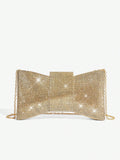 Buy SHEIN Belle Elegant Women Gold Clutch Bag in Pakistan