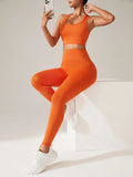 Buy SHEIN Daily&Casual Women's Cross-Back Crop Top And Pants Sportswear Set in Pakistan