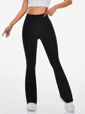 Buy SHEIN Daily&Casual Women's Solid Color Flare Activewear Pants in Pakistan