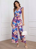 Buy SHEIN Frenchy Women's Flowers Printed Casual 2pcs/Set in Pakistan