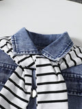 Buy SHEIN Genkimix Kids Fashionable Loose-Fit All-In-One Shorts For Baby Boys, Casual Style in Pakistan