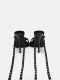Buy SHEIN ICON Studded Strappy Stiletto High Heel Sandals With Open Toe in Pakistan