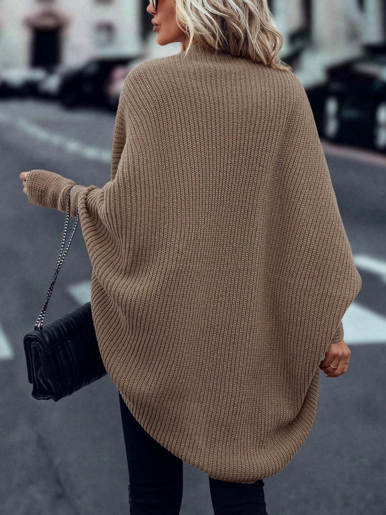 Buy SHEIN LUNE Batwing Sleeve Duster Cardigan in Pakistan