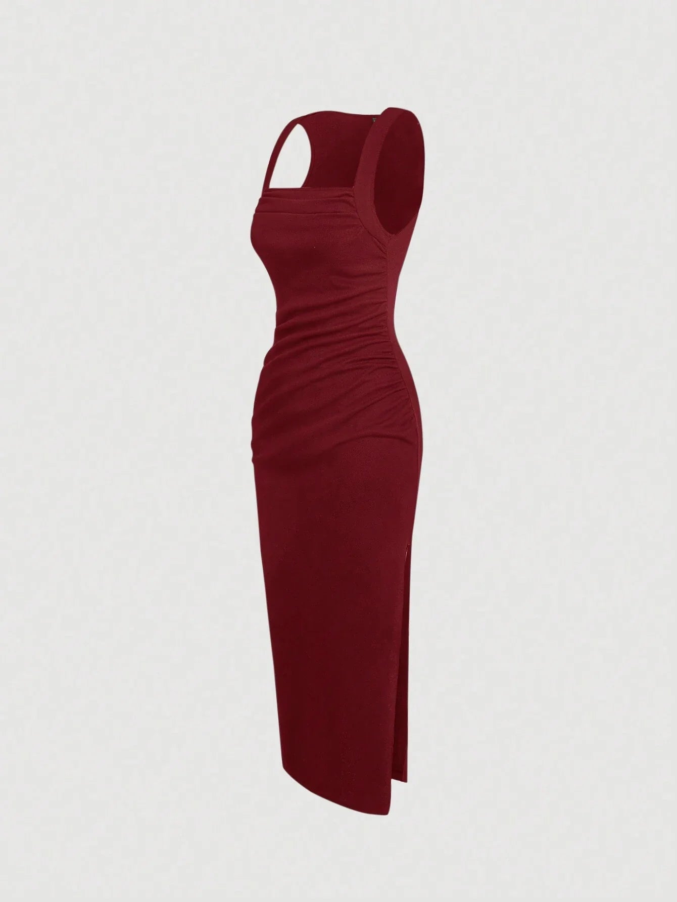 Buy SHEIN MOD Ladies' Square Neckline Pleated Bodycon Dress in Pakistan