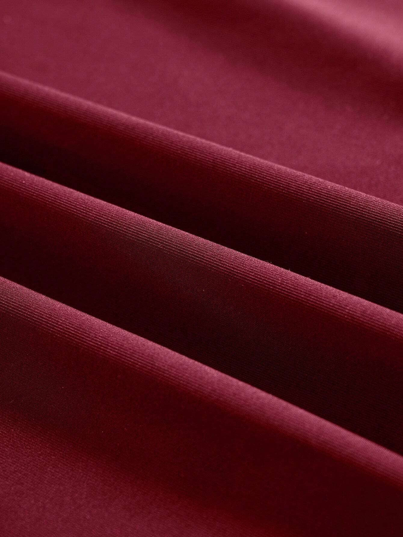 Buy SHEIN MOD Solid Ruched Cami Dress in Pakistan