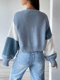 Buy SHEIN MOOSTA Colorblock Drop Shoulder Duster Cardigan in Pakistan