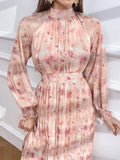 Buy SHEIN Modely Women Fashionable Floral Print Elegant Versatile Dress in Pakistan