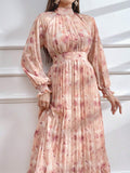 Buy SHEIN Modely Women Fashionable Floral Print Elegant Versatile Dress in Pakistan