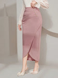 Buy SHEIN Modely Women's Elegant Wrap Design Skirt in Pakistan