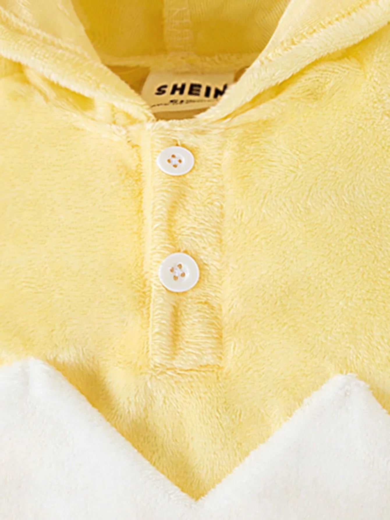 Buy SHEIN Persoplay Kids New Arrival 2024 Comfortable And Cute Baby Boys' Chick Shaped Hooded Bodysuit in Pakistan