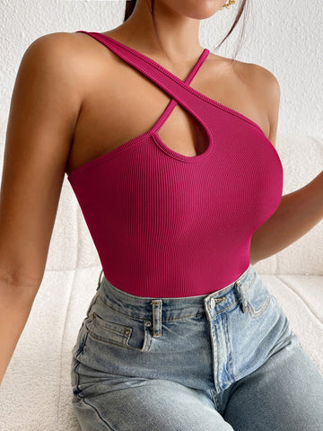 Buy SHEIN Privé Crisscross Front Top in Pakistan