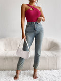 Buy SHEIN Privé Crisscross Front Top in Pakistan