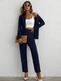Buy SHEIN Privé Single Button Belted Blazer & Tailored Pants in Pakistan