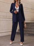 Buy SHEIN Privé Striped Print Blazer & Pants in Pakistan