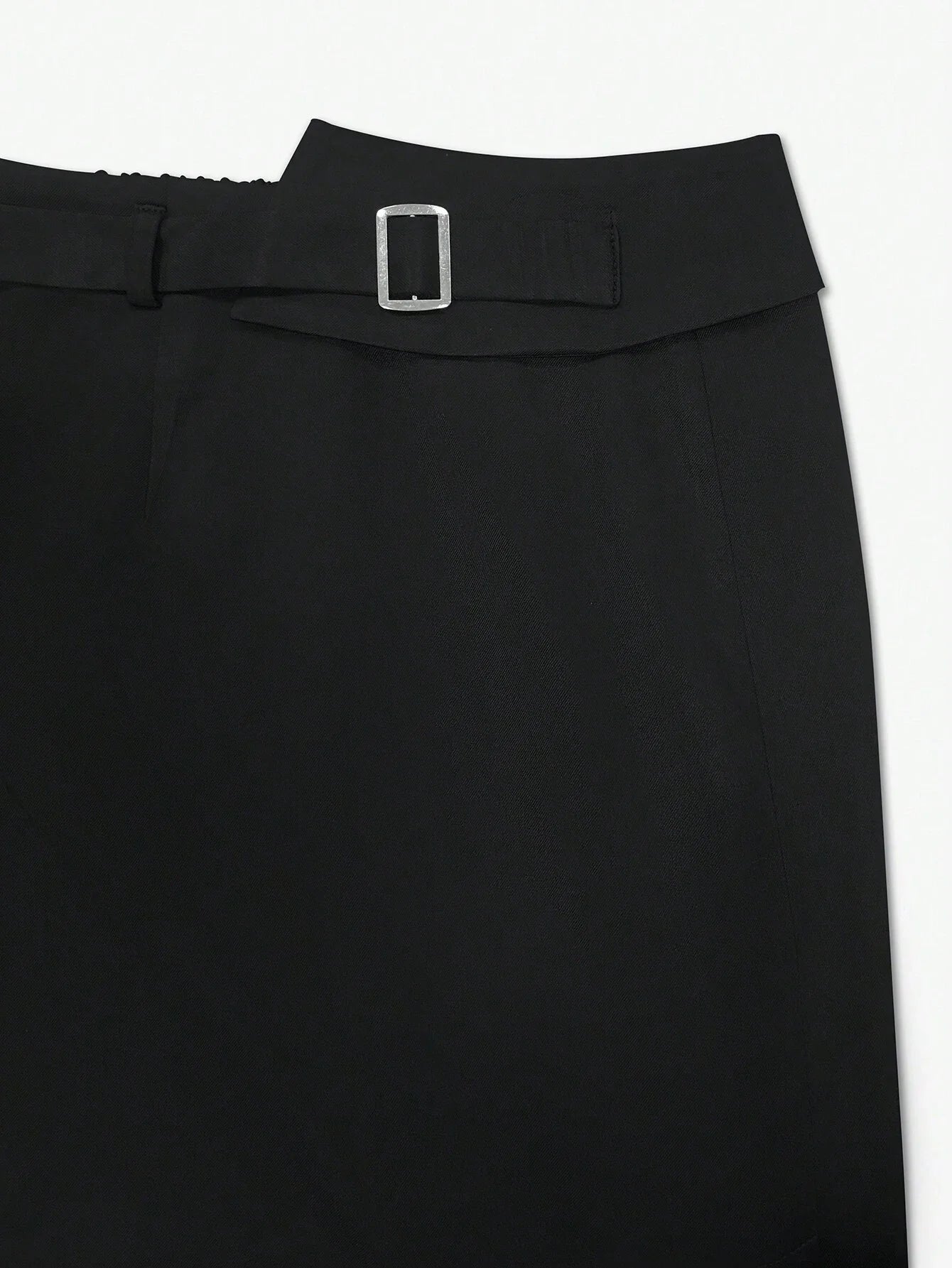 Buy SHEIN Privé Women's Solid Color Simple Daily Skirt in Pakistan