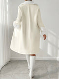 Buy SHEIN Royalia Solid Color Button-Front Long Sleeve Fur Collar Casual JacketSHEIN Royalia Solid Color Button-Front Long Sleeve Fur Collar Casual Jacket in Pakistan
