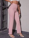 Buy SHEIN SXY High Waist Seam Detail Pants in Pakistan