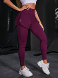 Buy SHEIN Sport Studio 2 in 1 Sports Leggings With Cellphone Pocket in Pakistan