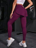 Buy SHEIN Sport Studio 2 in 1 Sports Leggings With Cellphone Pocket in Pakistan