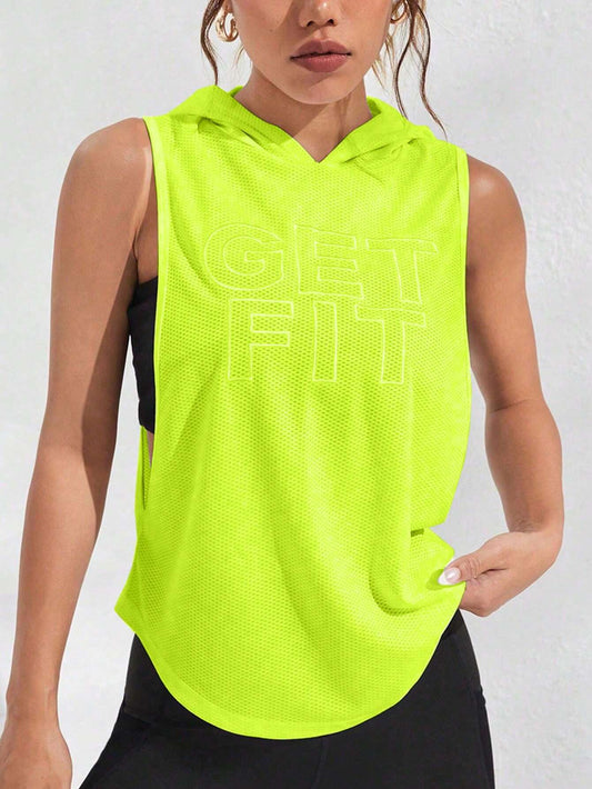 Buy SHEIN Street Sport Letter Graphic Hooded Sports Sweatshirt in Pakistan