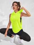 Buy SHEIN Street Sport Letter Graphic Hooded Sports Sweatshirt in Pakistan