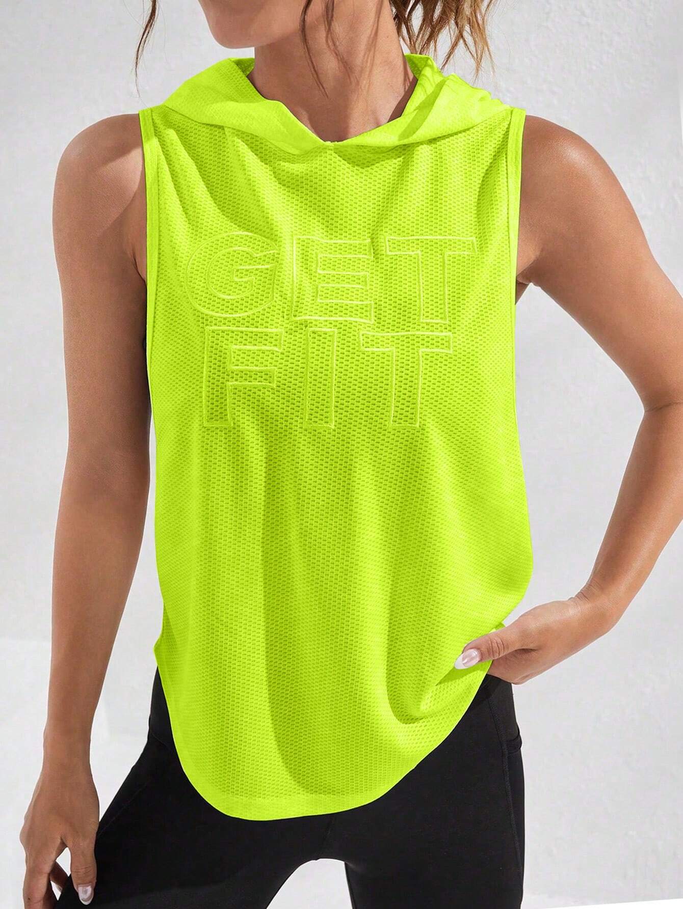 Buy SHEIN Street Sport Letter Graphic Hooded Sports Sweatshirt in Pakistan