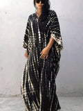 Buy SHEIN Unity Women's All-Over Print V-Neck Dress, Autumn Maxi Women Outfit in Pakistan