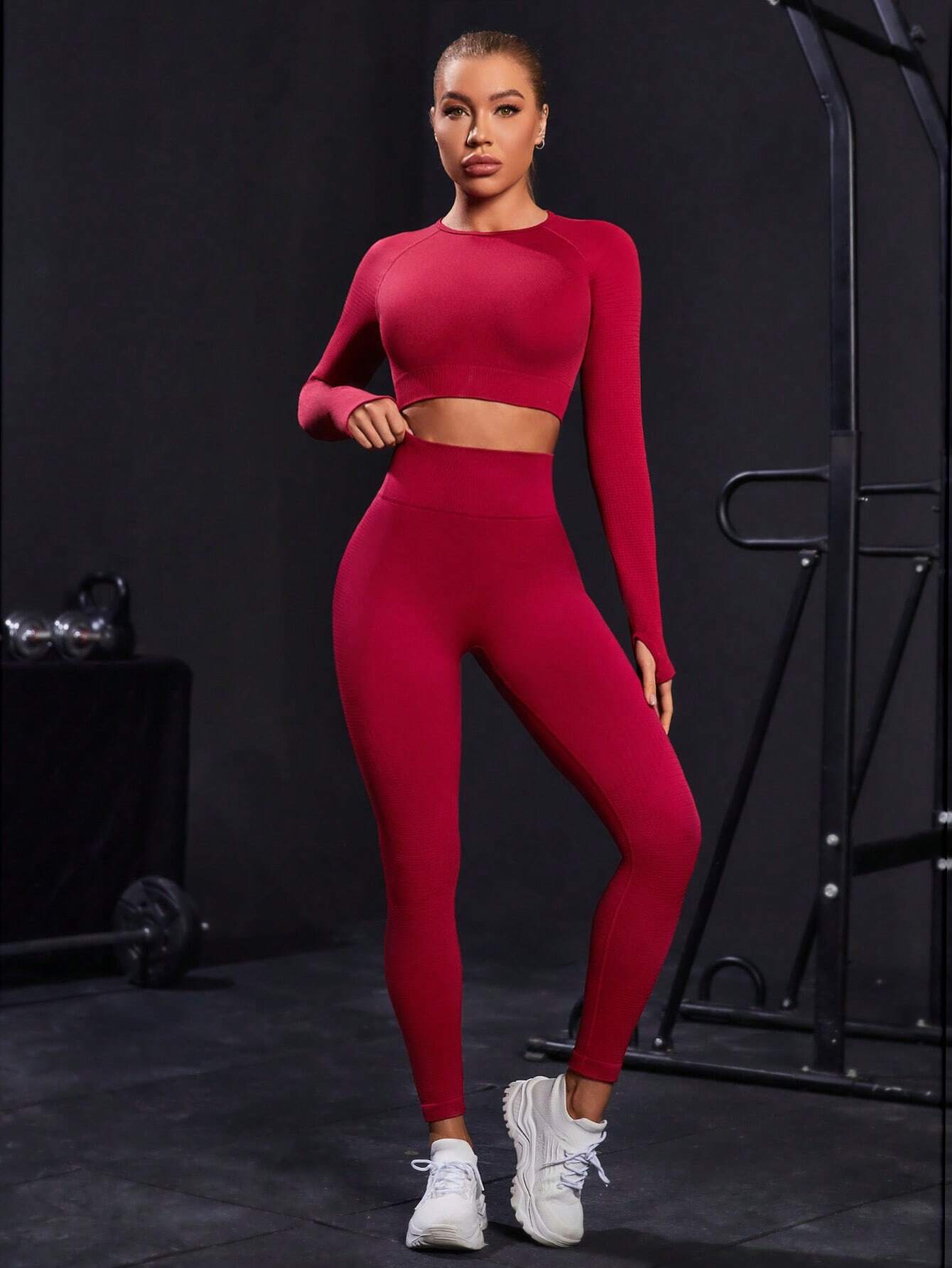 Buy SHEIN Yoga Basic High-Stretch Seamless Women's Sports Suit in Pakistan