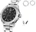 Buy Tag Heuer Aquaracer Black Dial Silver Steel Strap Watch for Men - CAY1110.BA0927 in Pakistan