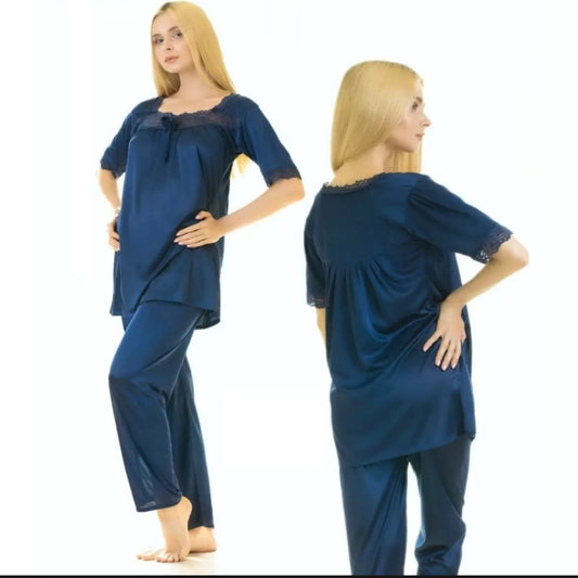 Buy Sajiero Silk Pajama Suit - Silk Whisper in Pakistan