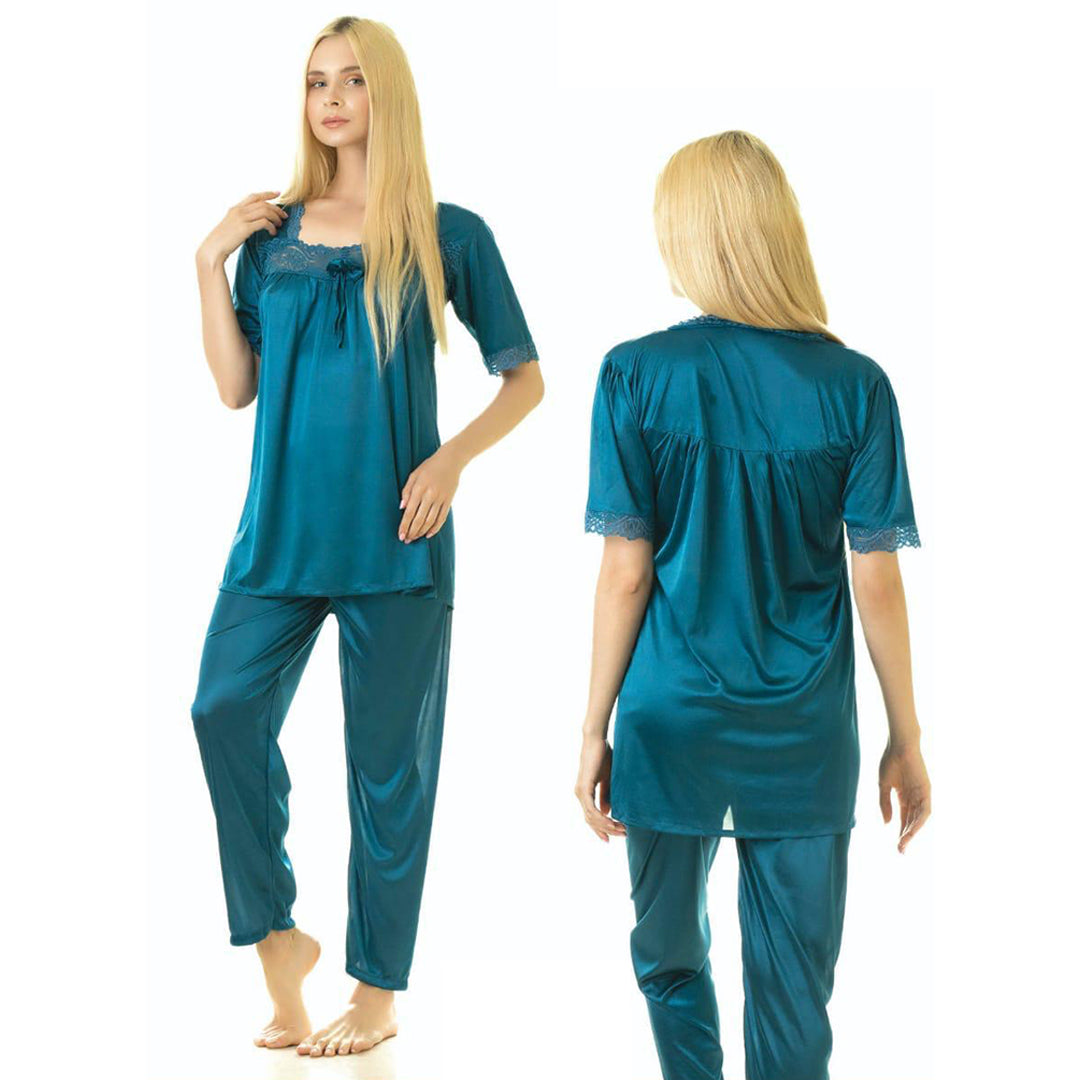 Buy Sajiero Silk Pajama Suit - Silk Whisper in Pakistan