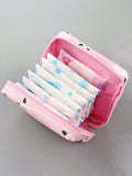 Buy SHEIN Sanitary Napkins Bag Storage Mini Cosmetic Bag Organizer Waterproof in Pakistan