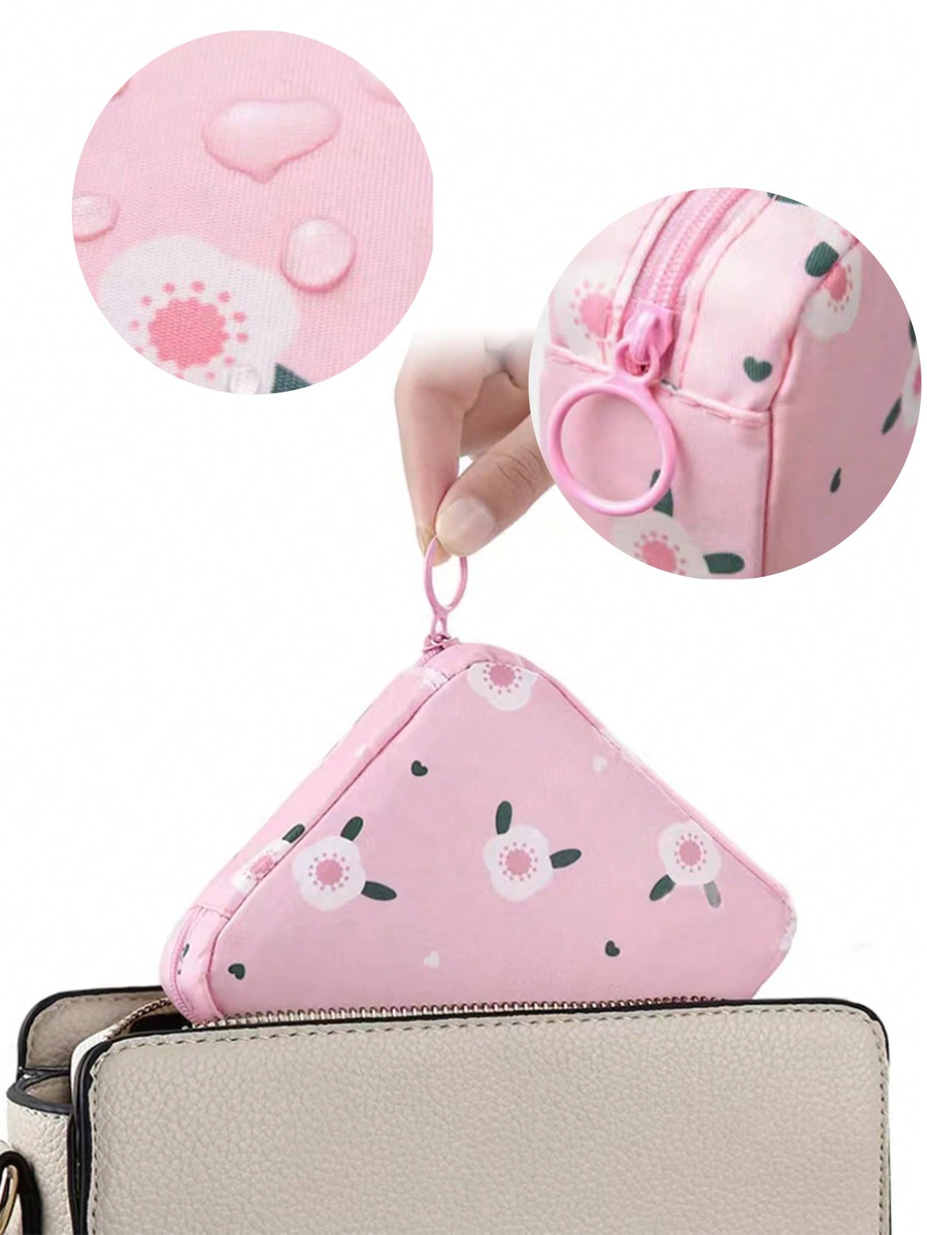 Buy SHEIN Sanitary Napkins Bag Storage Mini Cosmetic Bag Organizer Waterproof in Pakistan