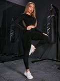 Buy SHEIN Seamless Raglan Sleeve Sports Set in Pakistan