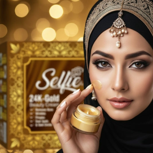 Buy Fize Glow Selfie 24K Gold Beauty Cream Radiance & Skin Perfecting Formula in Pakistan