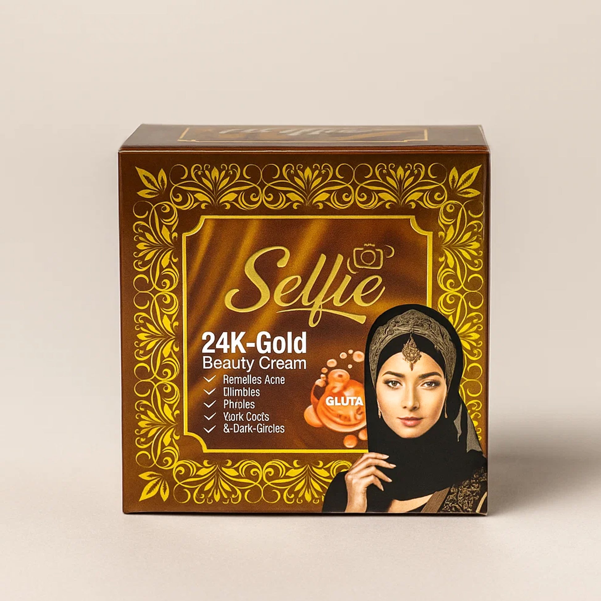 Buy Fize Glow Selfie 24K Gold Beauty Cream Radiance & Skin Perfecting Formula in Pakistan