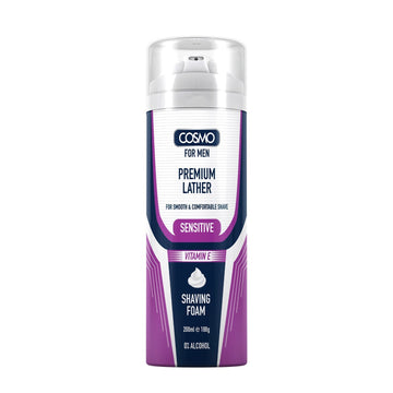 Buy Cosmo Shaving Foam Sensitive Vitamine E 200ml in Pakistan