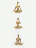 Buy SHEIN Set Of 3 Yoga Girl Figurine Miniature Ornament in Pakistan