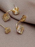 Buy Shein Geometric Design Earring Jackets in Pakistan
