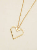 Buy Shein Heart Decor Necklace in Pakistan