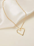 Buy Shein Heart Decor Necklace in Pakistan