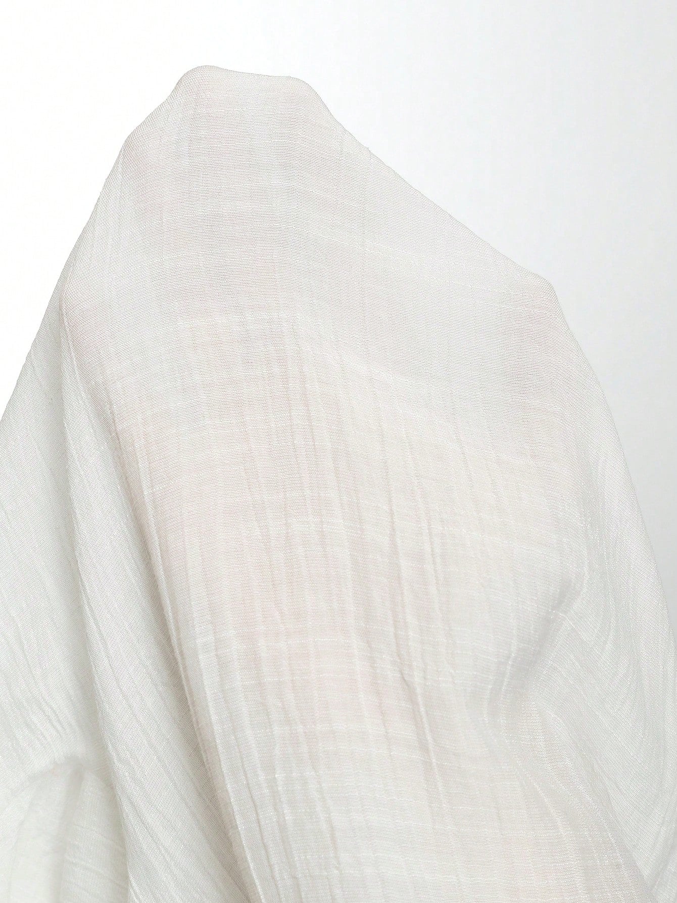 Buy SHEIN Solid Knot Front Cover Up Top & Split Thigh Skirt in Pakistan