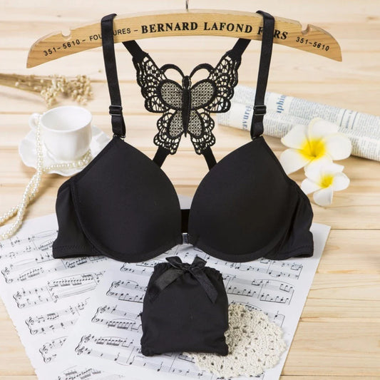 Buy Butterfly - Fun Night Padded Bra and Panty Set in Pakistan