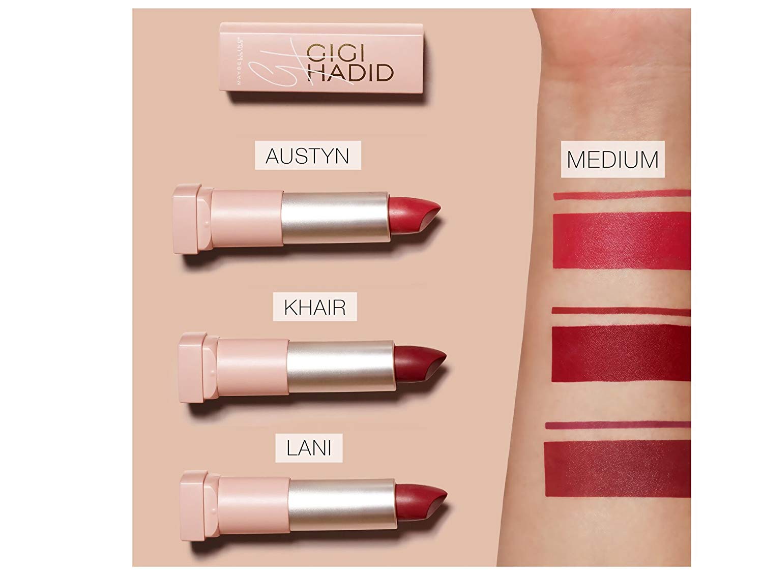 Buy Maybelline x Gigi Hadid Matte Lipstick - GG24 Lani in Pakistan