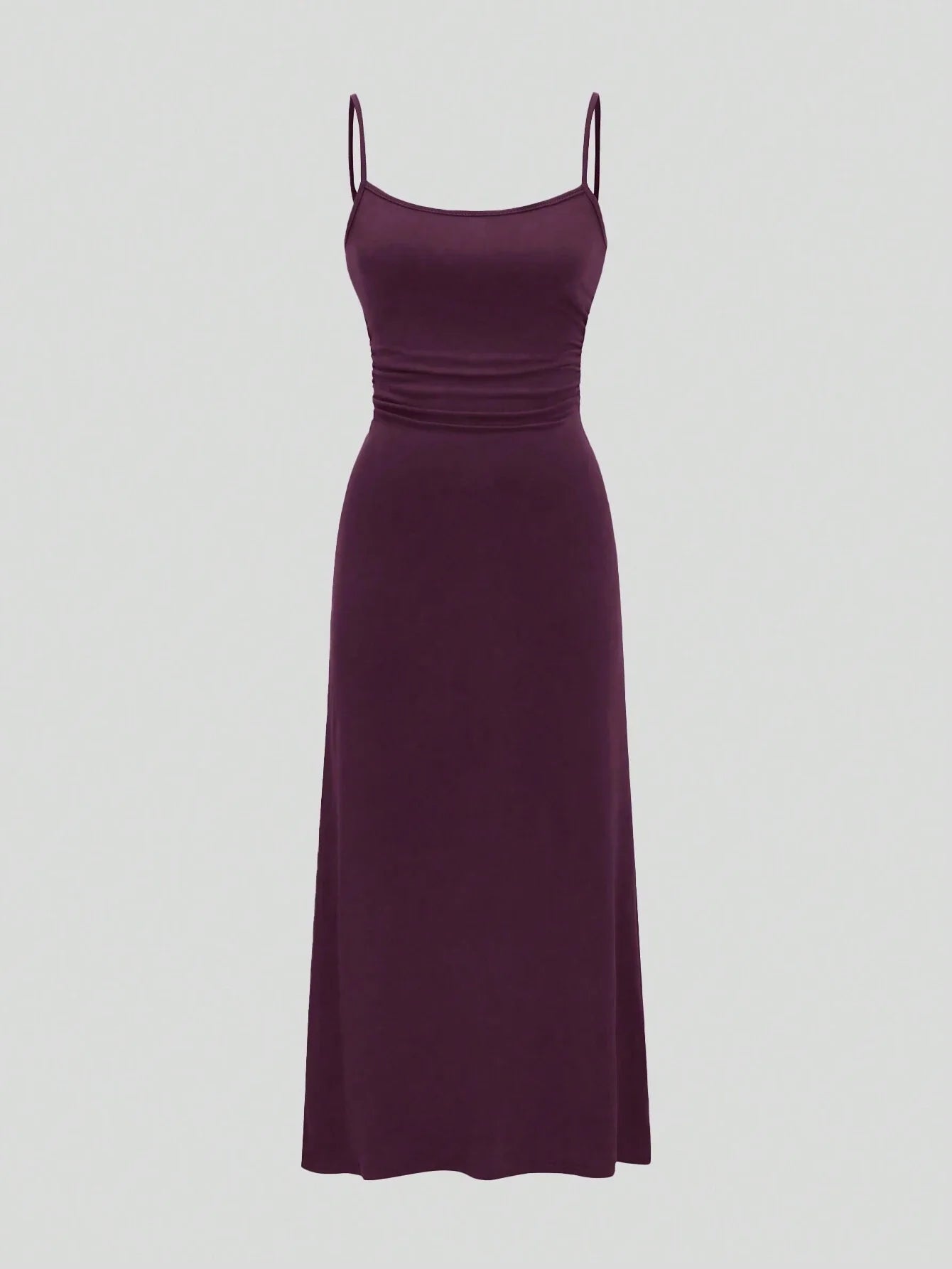 Buy SHEIN Sweetra 2pcs/Set Ladies' Solid Color Tank Dress And Flared Sleeve Cami Top Set in Pakistan