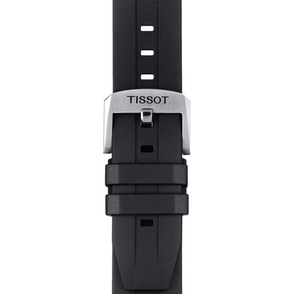 Buy Tissot Men’s Quartz Black Silicone Strap Black Dial 45mm Watch T120.417.17.051.00 in Pakistan