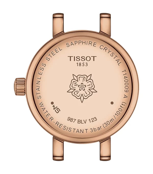 Buy Tissot Women’s Quartz Swiss Made Rose Gold Stainless Steel Mother Of Pearl Dial 20mm Watch T140.009.33.111.00 in Pakistan